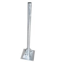 Standfu&szlig; Stahl 120cm STG 60 Rohr &Oslash;60mm