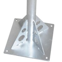 Standfu&szlig; Stahl 120cm STG 60 Rohr &Oslash;60mm