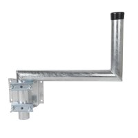 Wandhalter Stahl Variabel S-Form 45cm