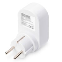 DIGITUS Steckdosenadapter mit 2 x USB-A