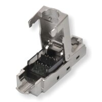 Netzwerk RJ45-Stecker CAT 6A geschirmt STP RJ4