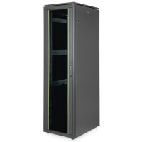 DIGITUS Standschrank 600x800(BxT) 19" 42HE schwarz