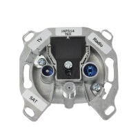 Antennendose JULTEC Durchgangsd. 14dB JAP314TSD