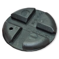 Gummiziehgriff f&uuml;r Nylon Einziehband