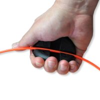 Gummiziehgriff f&uuml;r Nylon Einziehband