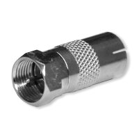 Adapter F-Stecker > IEC-Buchse einzeln