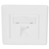 Koscom Keystone Leerdose f&uuml;r 1 Modul UP reinwei&szlig;