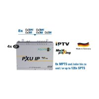 Polytron PXU 848 T 8xDVB-S/T/C > IPTV 4xCI Multip