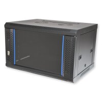 Koscom Wandschrank 19"black KNS-19 06-K Eleganz