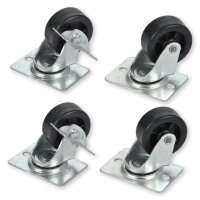 Koscom Laufrollen f&uuml;r Schr&auml;nke (Set 4 St&uuml;ck)