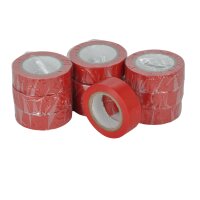 Isolierband rot, 10er Pack, 10x10m