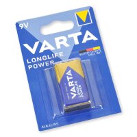 Batterie Varta 9V Block Longlife Power 4922