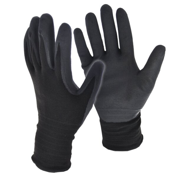 Montagehandschuhe X1010 "all-black" eXtreme Gr9(L)