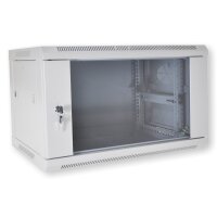 B-WARE Koscom Wandschrank 19" KNS-19 06-A montiert