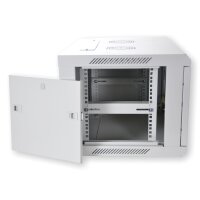B-WARE Koscom Wandschrank 19" KNS-19 06-A montiert