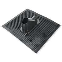 B-WARE Alu-Dachziegel 45x50cm Kabeldurchf&uuml;hrung sc