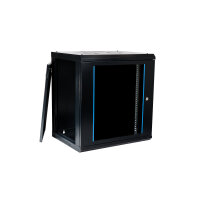 B-WARE Koscom Wandschrank 19" 12HE 45cm Schwarz