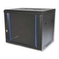 B-WARE Koscom Wandschrank 19"black KNS-19 Eleganz