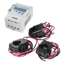 Fox ESS DTSU-666 3-phasig + 3x Messwandler (200A)