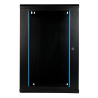 B-WARE Koscom Wandschrank 19" 18HE 45cm Schwarz