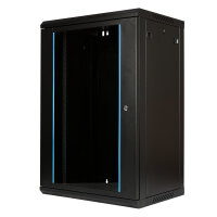 B-WARE Koscom Wandschrank 19" 18HE 45cm Schwarz