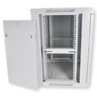 B-WARE Koscom Wandschrank 19" KNS-19 12-A montiert