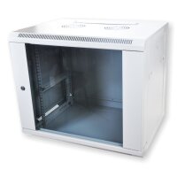 B-WARE Koscom Wandschrank 19" KNS-19 09-A montiert
