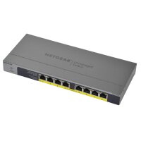 NETGEAR 8-Port Gigabit Switch 19" GS108PP-100EUS