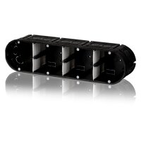 UP  Ger&auml;tedose 4fach UP40, 71mm&Oslash; 63mm tief