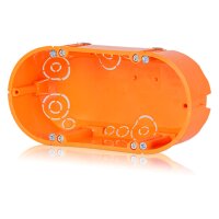 HW Ger&auml;tedose E118 2x68mm&Oslash; 47mm tief