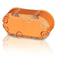 HW Ger&auml;tedose E118 2x68mm&Oslash; 47mm tief