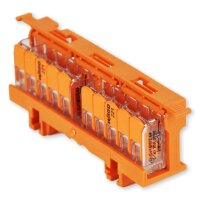 WAGO Befestigungsadapter 6mm&sup2; 10 St&uuml;ck (221-510)