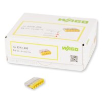 WAGO Klemme 5polig bis 2,5mm&sup2; 100 Stck (2273-205)