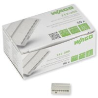 WAGO Klemme Micro 8polig 50 Stck (243-308) grau
