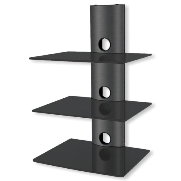 DVD und Receiver Regal DRS 103 schwarz