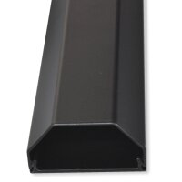 Kabelkanal ALU    1,10m   50mm schwarz